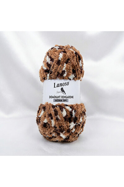 Lanoso Dominant Renkli Kürk İpi