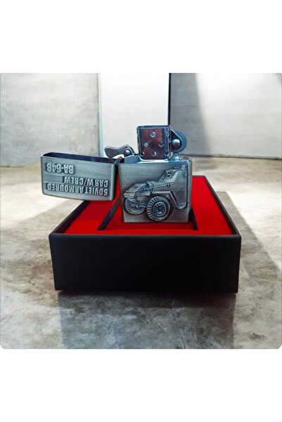 kho military design Kutusunda Benzinli Çakmak Model-1 (Sıfır Ürün)