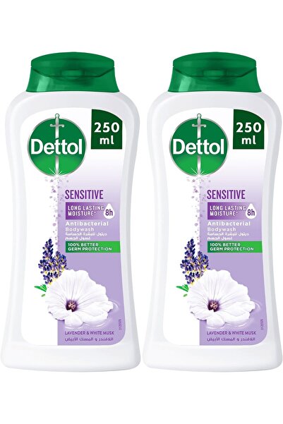 Dettol غسول الجسم ديتول للبشرة الحساسة ٥٠٠ مل، قطعتان