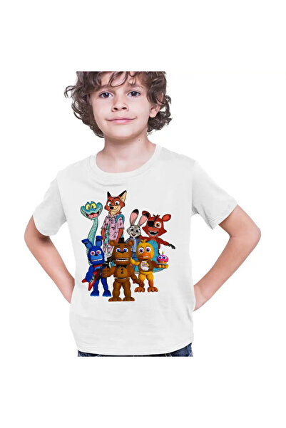 OEM Tricou Copii Baieti Fnaf Zootopia Judy Sarpe Vulpe Five Nights at Freddy ...