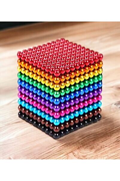 teknom 2000 adet neocube zeka küpü boncuk mıknatıslar sihirli manyetik toplar...