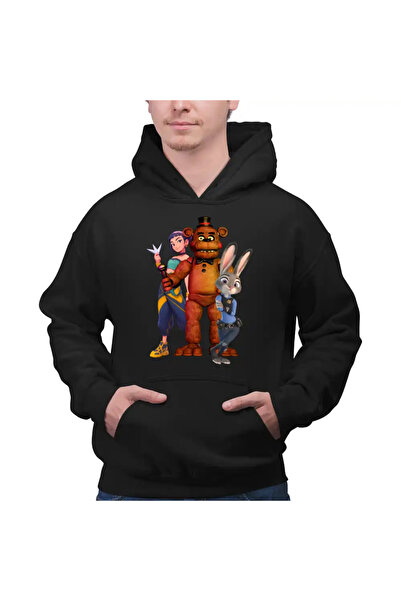 OEM Men's Hoodie Fnaf Huntrix Zootopia Judy Cop Five Nights at Freddy's Kpop