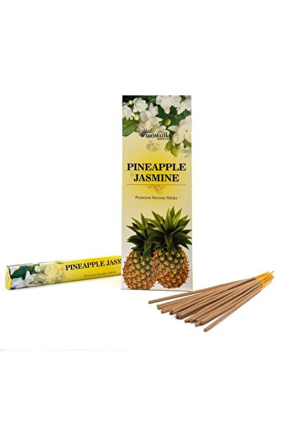 Srctech Ananas & Yasemin çiçekleri Aromalı Çubuk Tütsü Doğal Premium 20 çubuk...