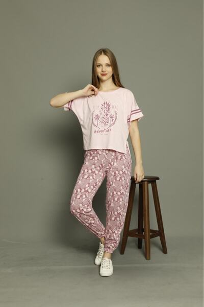 BOYRAZ 15020 Short Sleeve Combed Combed Pjm Set