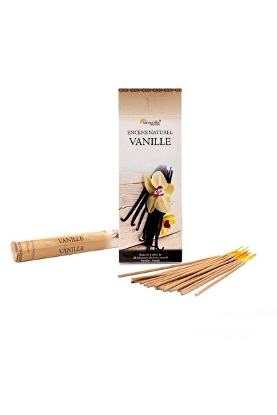 Srctech Vanilya Aromalı Çubuk Tütsü Doğal Premium 20 çubuk tütsü