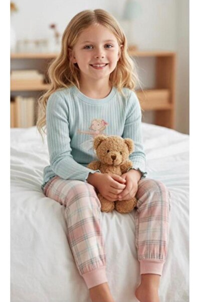 ciklet kids Kız Çocuk Alt Üst Pijama Takım