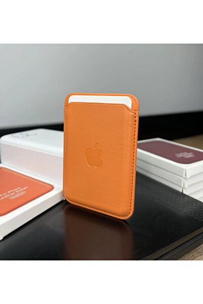 RainyFire Tech MagSafe Animasyonlu Orijinal Deri Cüzdan Tüm Modellerle Uyumlu...