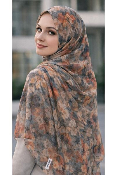 EM&FA TEKSTİL Desenli Bambu Pamuklu Şal