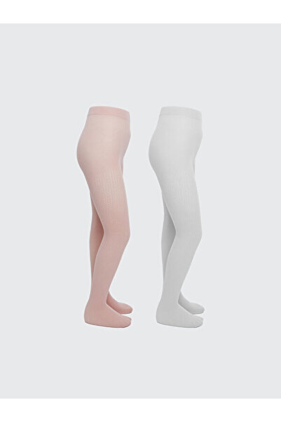 LC Waikiki RMZ GİYİM FARKİLYA Chiloți subțiri pentru fete, pachet de 2