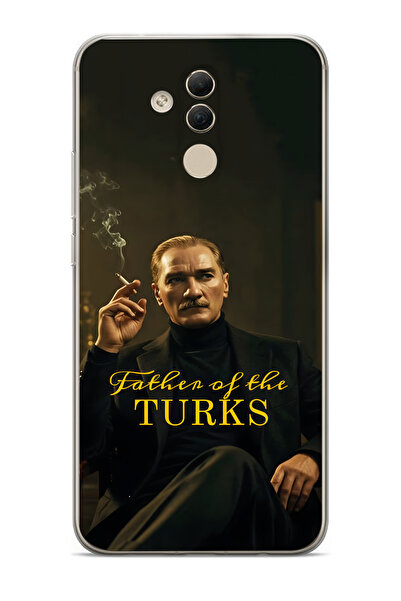 moonset Huawei Mate 20 Lite Uyumlu Baskılı Yumuşak Silikon Şeffaf Telefon Kılıfı