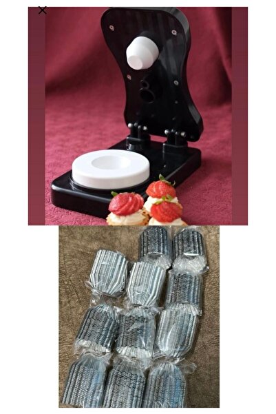 ZUZU PASTA MALZEMELERİ Tartolet Makinesi ve 50 Adet Tartolet Kalıbı