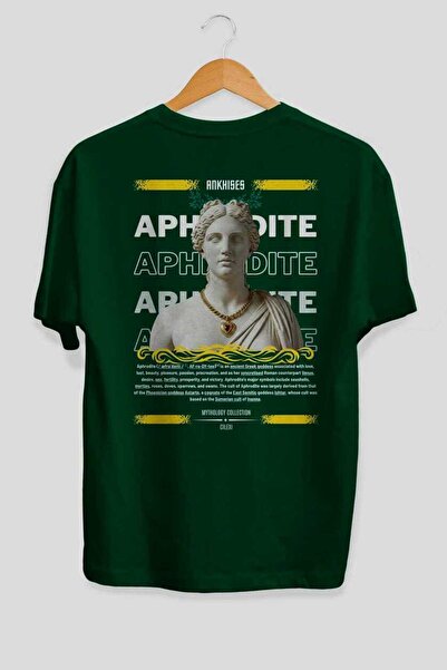 Ankhises Aphrodite 1 Mythology Back Printed Oversize T-Shirt Men Women Cotton...