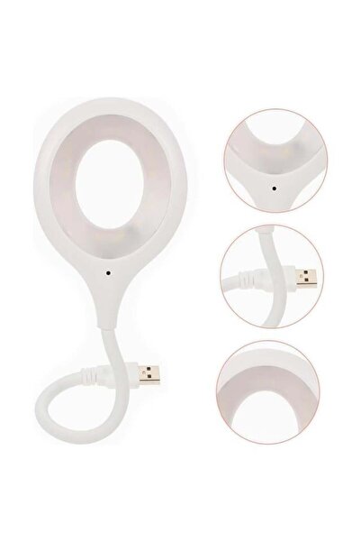 Epilons Portable Acrobatic 20 Smd Led USB Night Book Reading Work Lamp (Power...