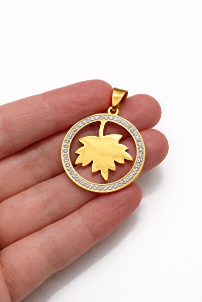 Ka Art Gallery Çelik Çınar ağacı yaprağı – Taşlı Çerçeveli. Güven, serinlik, ...