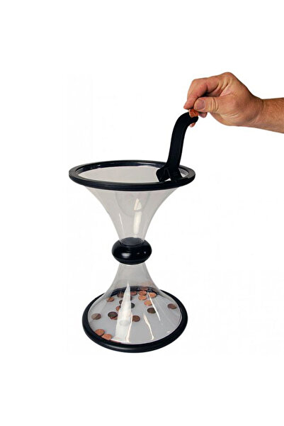 ForWhat Vortex Funnel Piggy Bank for Office Home Office Kids Gift