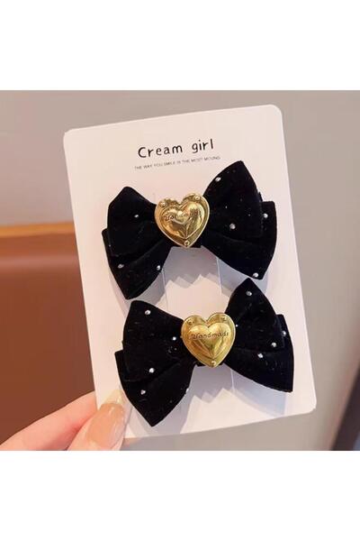 Accessories Hei Черна панделка Златножълта закопчалка за ежедневна употреба Д...