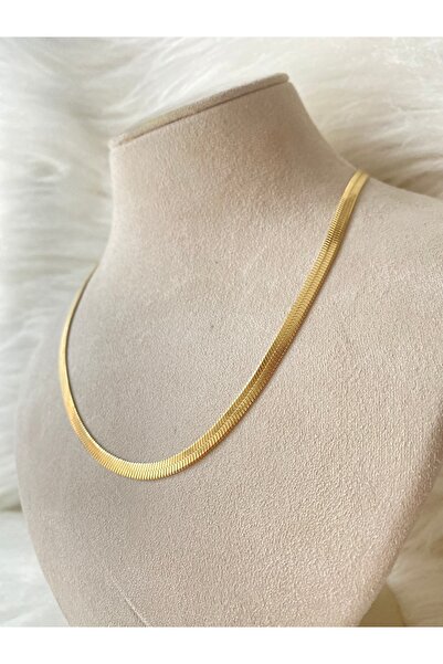 iky aksesuar طقم سوار وقلادة إيطالي من الفولاذ للنساء