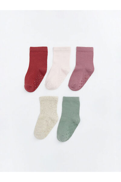 LC Waikiki Unique Products from Freezen Store I Classic Baby Girl Socks 5-Pie...