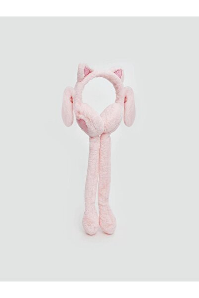 LC Waikiki Căști de pluș pentru fete cu detalii pentru urechi, Sparkling Choi...