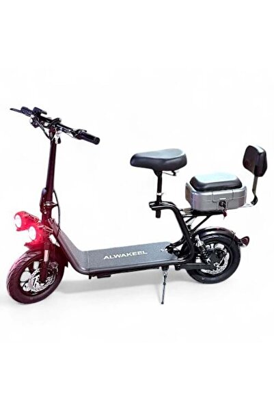 ALBARQ PRO Cool Kids Electric Scooter with Seat and Rear Box 48V