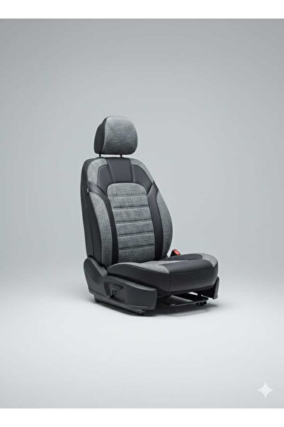 Mevas -Keten-Spesial Gri Siyah Serisi Opel Astra G KASA Koltuk Kılıfı TAM SET