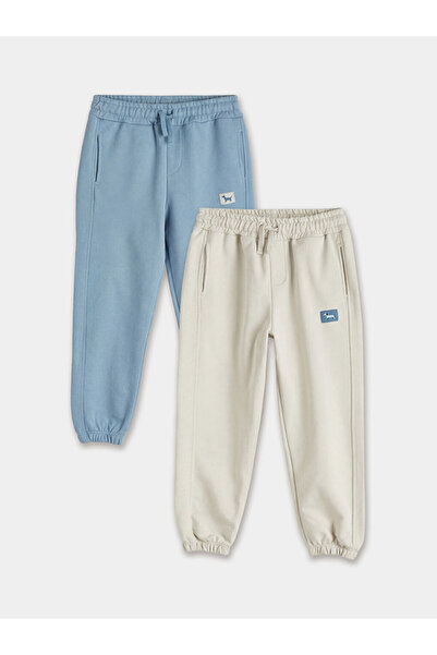 LC Waikiki Γκρι αγορίστικο σετ φόρμας Jogger 2 τεμαχίων