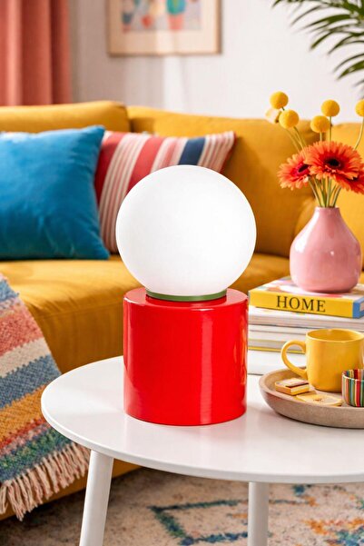 Maye Haus Rakseria Balon Abajur, Metal Abajur, Modern Abajur, Cam Abajur, Mas...