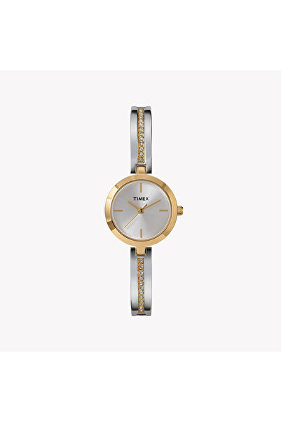 Timex Women's Gold/Silver Watch | Tw2w96200