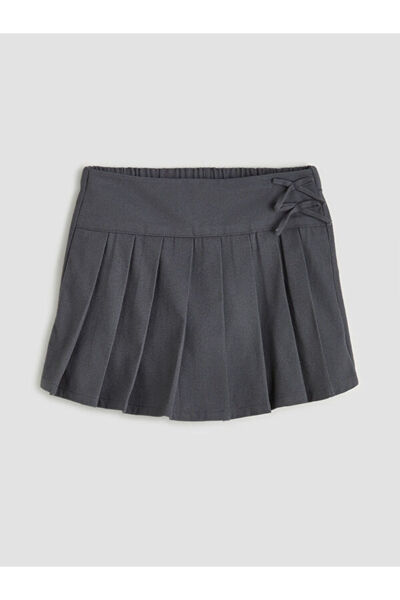 LC Waikiki Sparkling Choices Girls' Pleated Shorts Skirt by Shining Store