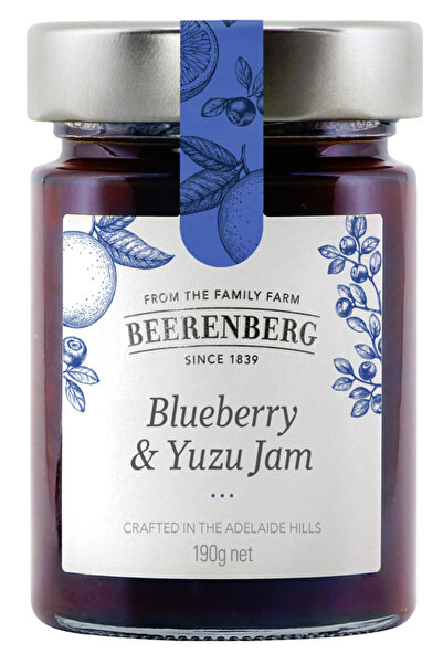 YABANEEZ مربى التوت الأزرق واليوزو (190 جرام) "بيرينبيرج"