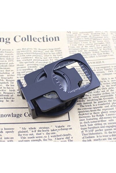 ForWhat 15X Folding Metal Magnifying Glass for Office Home Office Textile Mag...