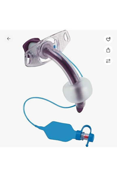 Portex Kaflı Trakeostomi Kanülü Blue Line Ultra 7,0