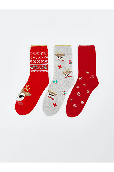 LC Waikiki Блестяща селекция от Shining Store: Коледен комплект от 3 чифта чо...