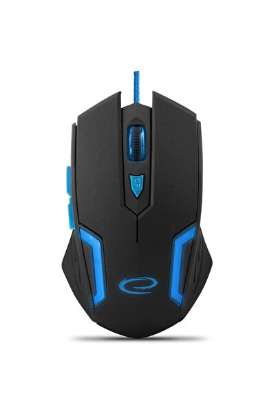 ESPERANZA Fighter Blue Mx205 USB, Negru/Albastru