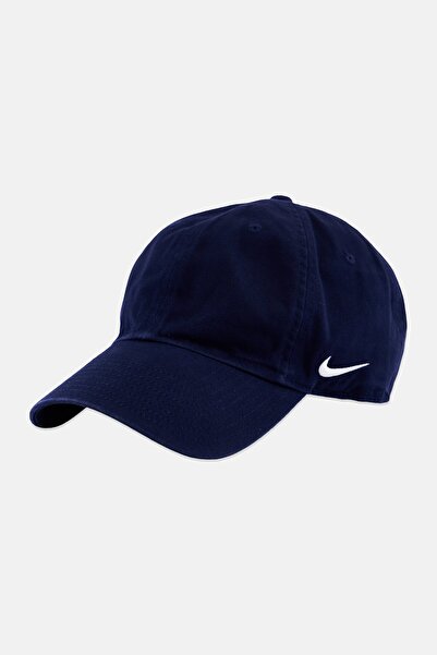 Nike Men Embroidered Logo Team Campus Cap, Navy