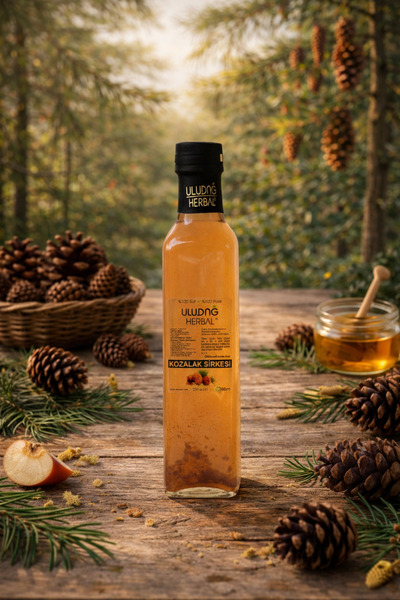 ULUDAĞ HERBAL Kozalak Sirkesi 250 ml.