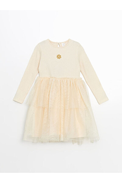 LC Waikiki Rochie de fetiță din tul stratificat Sparkle Selections de la Shin...