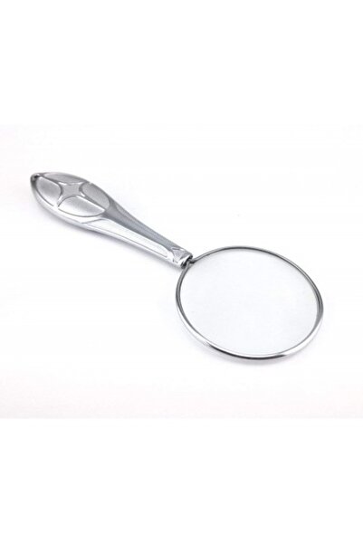 ForWhat 5X 45mm Silver Embossed Design Magnifying Glass for Office Home Offic...