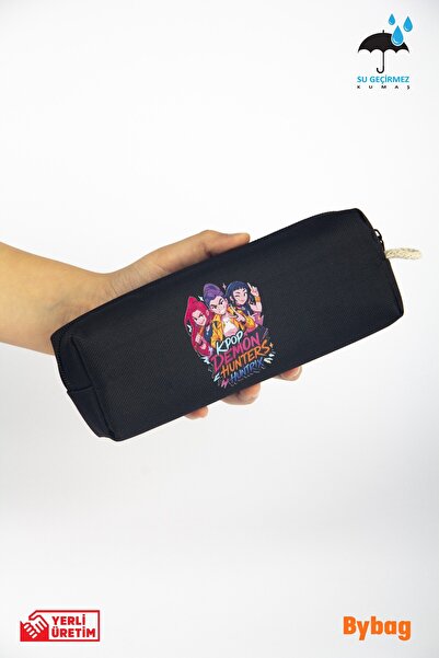 BYBAG Demon Hunters K-Pop Special Series Anime Pencil Case High Capacity Wate...
