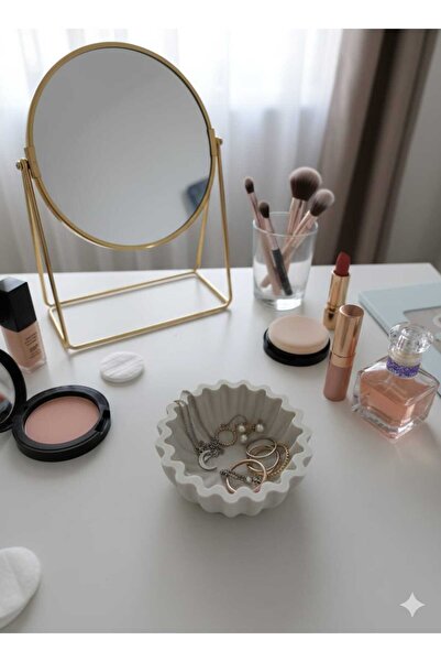 TrendekorArt حامل عرض مزخرف على طراز بينتيرست، وعاء للمجوهرات/حامل شموع (لون ...