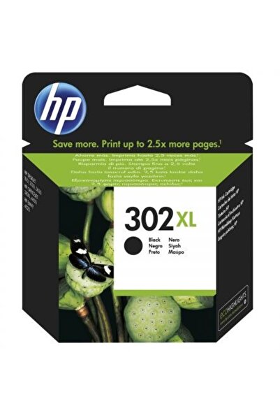 HP Κασέτα μελανιού υψηλής απόδοσης 302XL, μαύρο