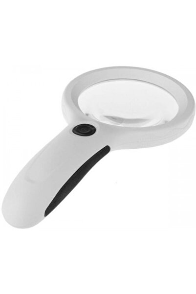 ForWhat 2.5X90Mm 8X22Mm 8Led Handheld Magnifier for Office Home Office Gift