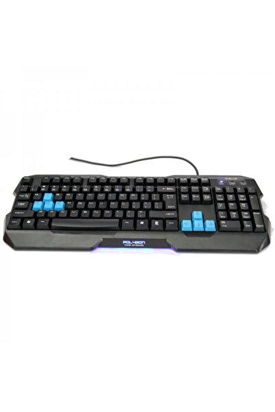 E-BLUE Polygon Gaming Keyboard, 8 taste de schimb, iluminare LED