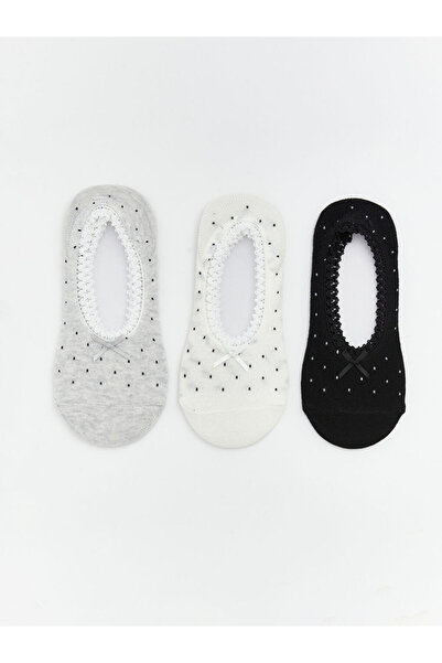 LC Waikiki ESVAB • Modern & Seçkin Puantiyeli Kadın Babet Çorap 3'lü