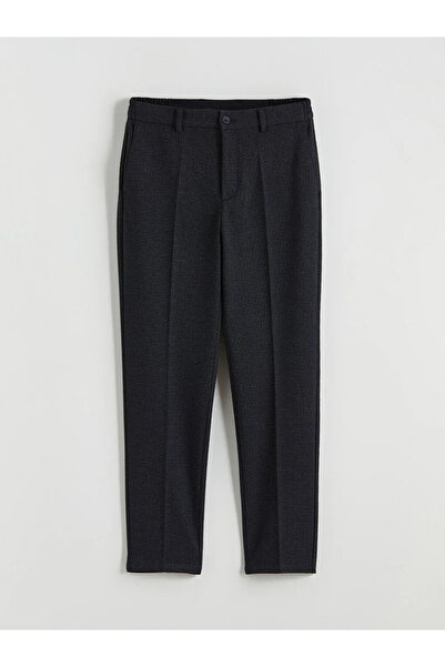 LC Waikiki Ανδρικό παντελόνι Navy Blue Standard Fit Dobby