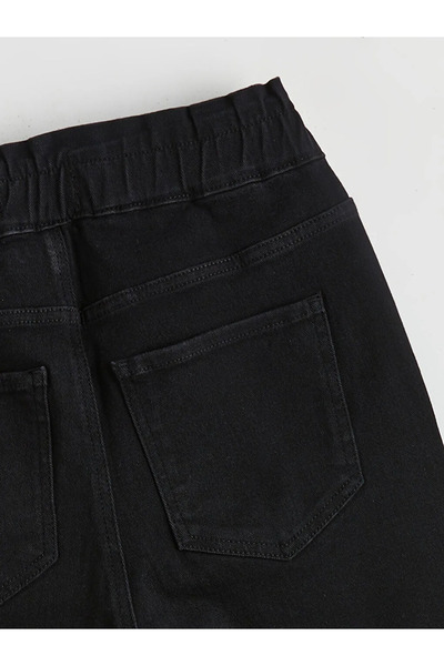 LC Waikiki Pantaloni negri Slim Mom pentru femei