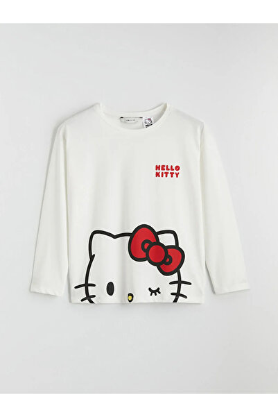 LC Waikiki Red Hello Kitty Printed Women's Pajama Set