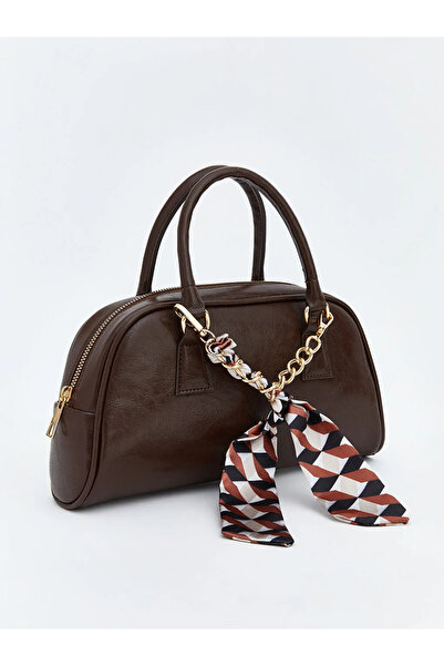 LC Waikiki Brown Leather Look Women's Shoulder Bag