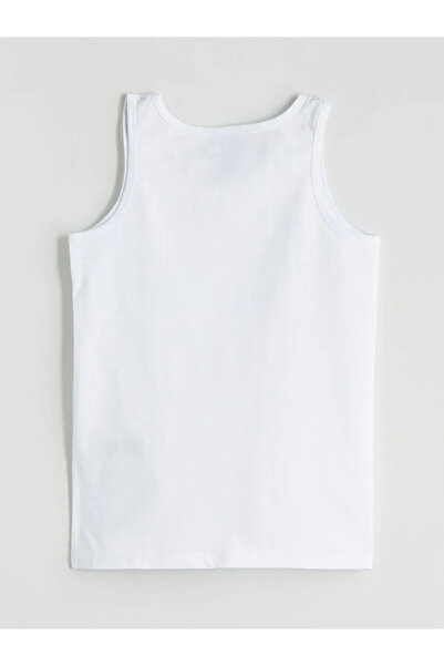 LC Waikiki Gray Crew Neck Boy's Undershirt Pack of 5