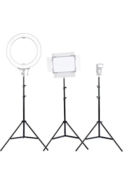 The Kaku 3 Ayaklı Tripod Işık Ayağı Projeksiyon Sunset Ring Halka Youtuber Tiktok 2.1 Metre